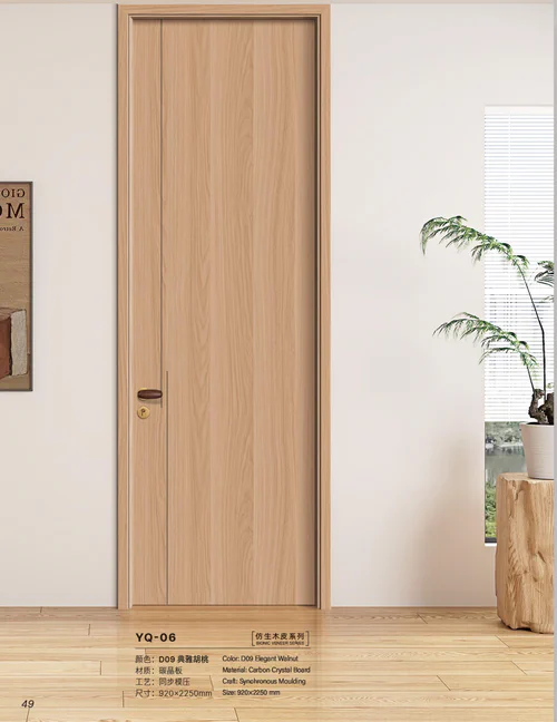 How to Choose the Most Suitable Bionic Veneer Solution for High-End Architectural Doors