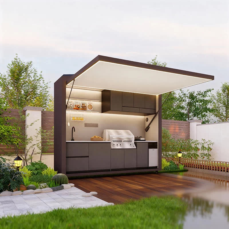 Outdoor Mobile Kitchen 1