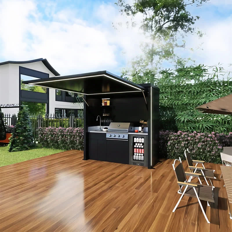 Outdoor Mobile Kitchen 3