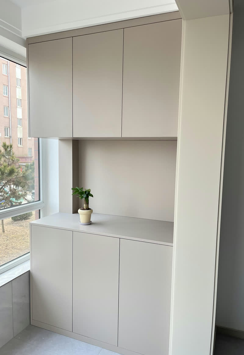 Stainless Steel Balcony Cabinet 6