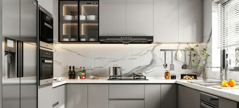 Stainless Steel Kitchen Cabinet 1