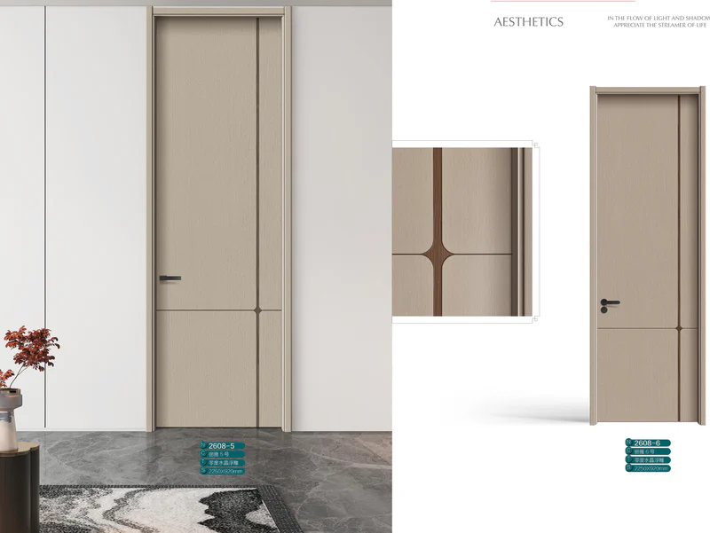 Pre-Hung Same-Color Aluminum Frame Systems