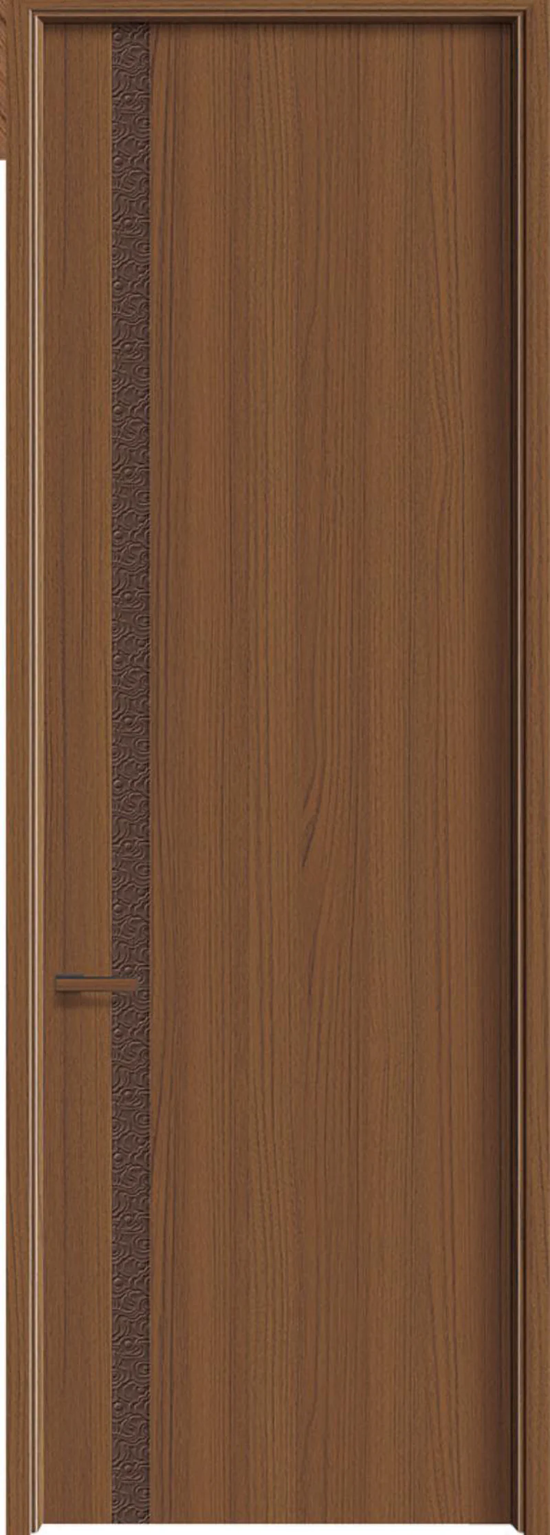 Bionic Veneer Door - Model YQ-56 (D06 Golden Silk Teak)